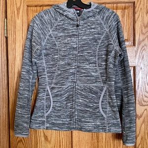 The North Face Women’s Fleece Zip Up Hoodie Grey S